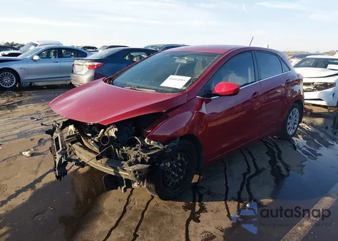 2016 Hyundai Elantra Gt из США, поврежденный, VIN KMHD35LH9GU333111